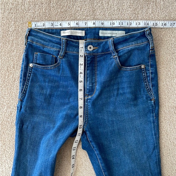 Anthropologie Pilcro and the Letterpress High Rise Denim Legging Sz 29 - Picture 4 of 8